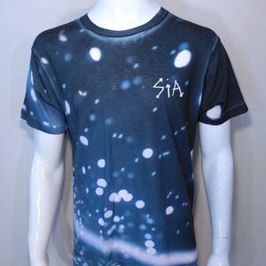 SIA T-Shirt MEDIUM Tour Concert Merch Size M Graphic Tee THIS IS ACTING 1000 SS